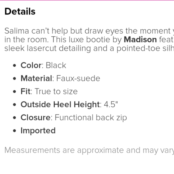 Madison Luxe Laser Cut Bootie Heel size 10 NEW - Picture 7 of 7